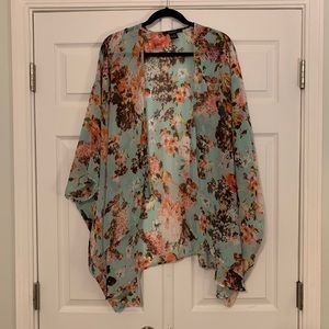 Botanical Print Kimono/Wrap